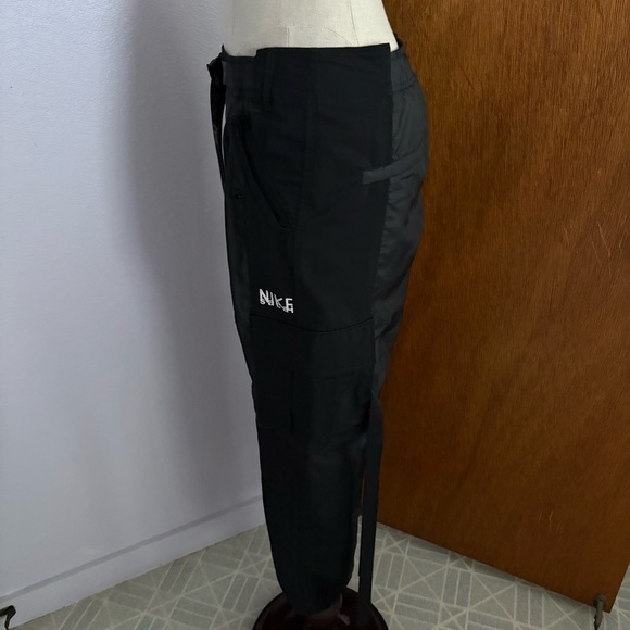 NIKE x SACAI sz S Black Belted Cargo Pants DQ9060 - Picture 3 of 12